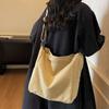 Korean Style Ins Simple Shoulder Bag Women Large Capacity Lightweight Versatile Commuting Bag Casual and Simple Crossbody Bags