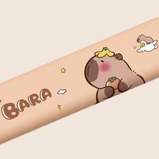 1/2Pcs Capybara Mouse Pad Keyboard Wrist Rest Non-Slip Rubber Base Mousepad Ergonomic Pain Relief Wrist Support Cushion PC Accessory
