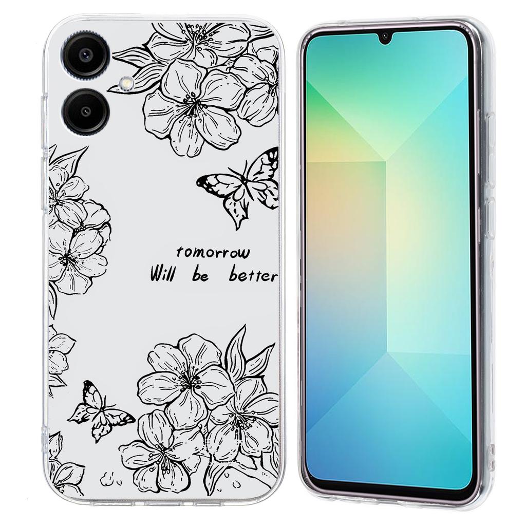 For Samsung Galaxy A07 4G Case Pattern Printing Shockproof Soft TPU Phone Cover