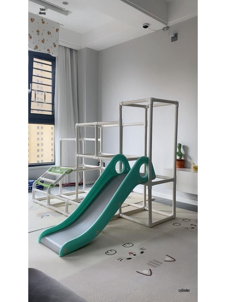 DIY Indoor Climbing and Crawling Frame Kit for Infants and Children with PPR Water Pipe and PVC Fittings