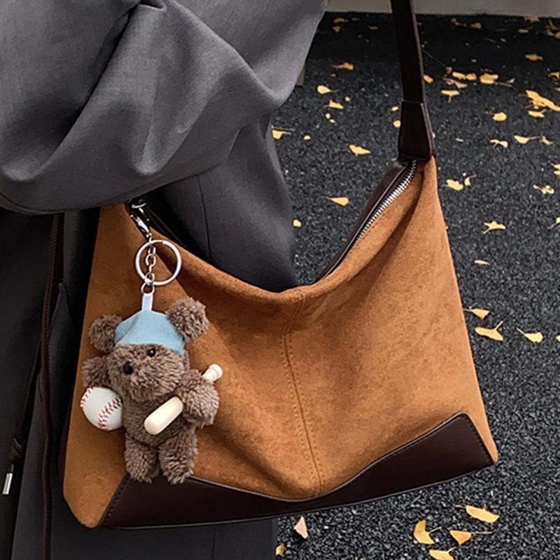 Niche Retro Bag Women's Autumn New Korean Version Fashion Armpit Bag Fashionable Large-capacity Shoulder Bag