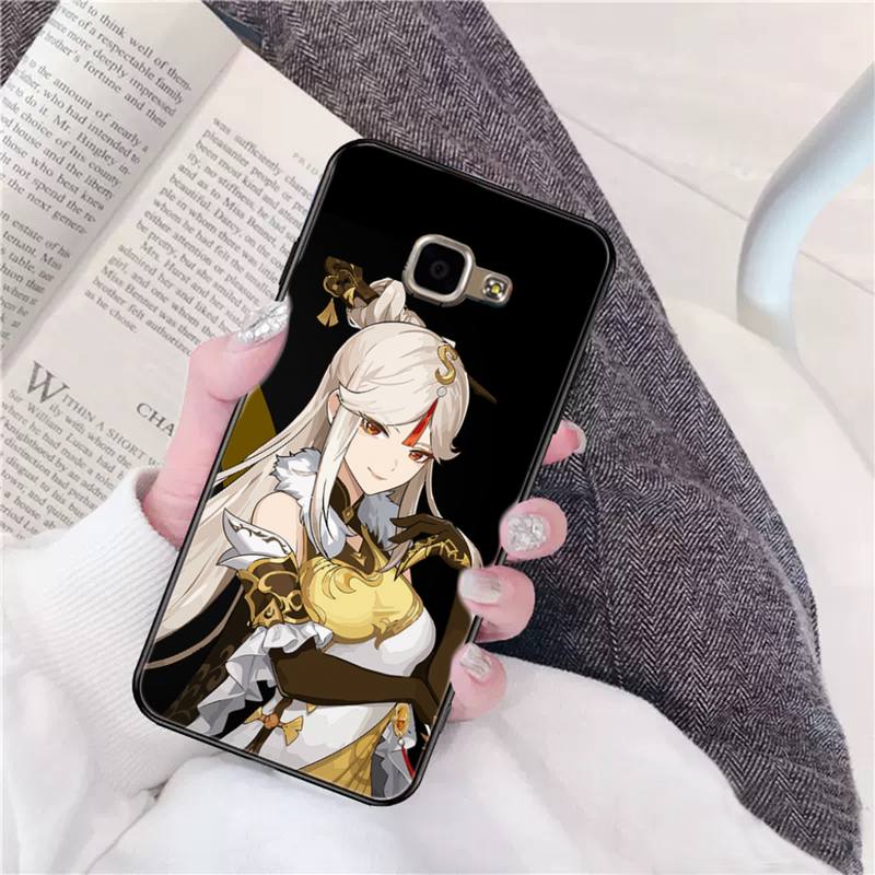 YNDFCNB Genshin Impact Phone Case for Samsung A6 A8 Plus A7 A9 A20 A20S A30 A30S A40 A50 A70