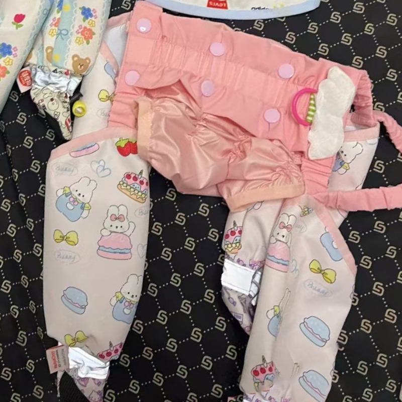 Dog Out Anti-dirty and Anti-urine Overalls Cover Medium and Small Dog Teddy Jumpsuit Foot Cover Pet One-piece Shoe Cover