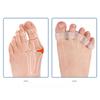 Five-hole Silicone Toe Splitter for Thumb Valgus Big Foot Bone Heavy Toe Pinch Relief Manicure Fixed Toe Pad