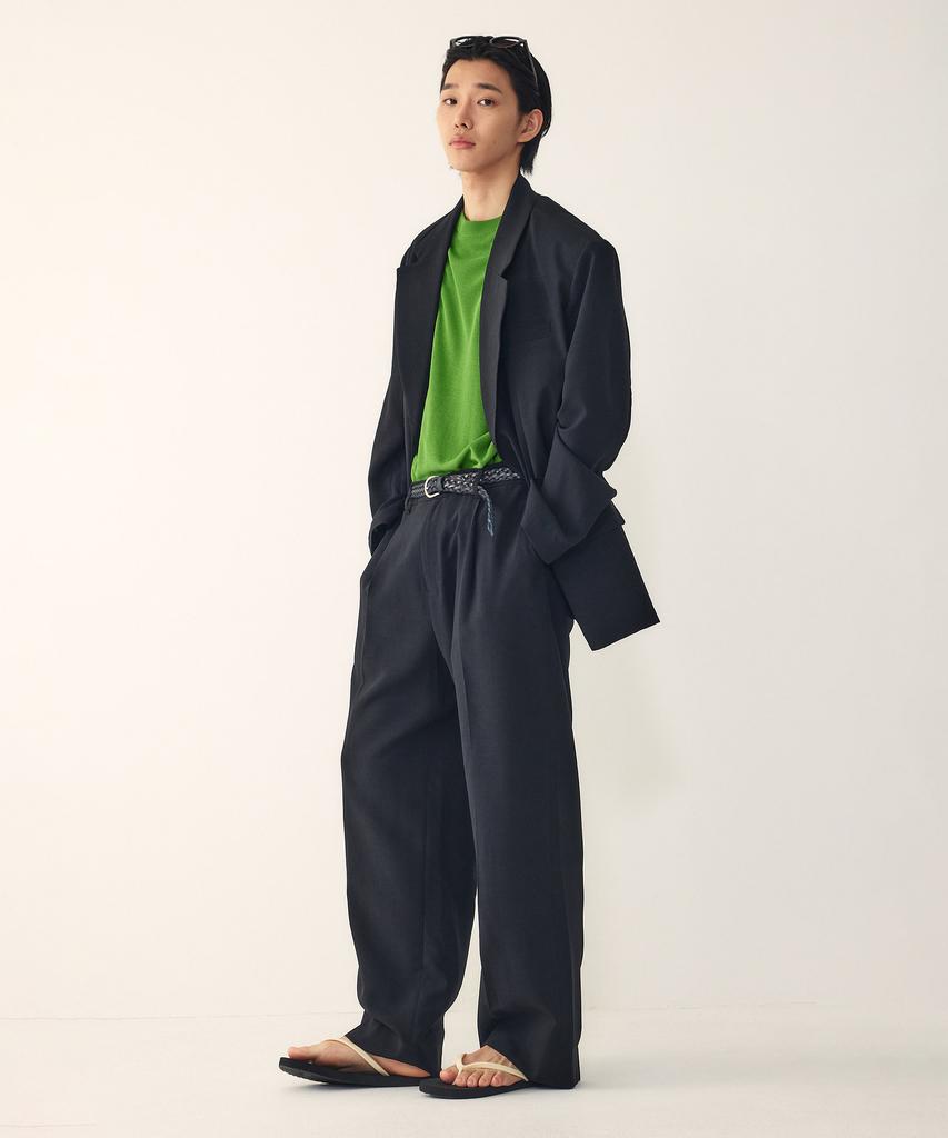 STUDIO TOMBOY [Men] Basic Oversized Slacks_Black 9156231182