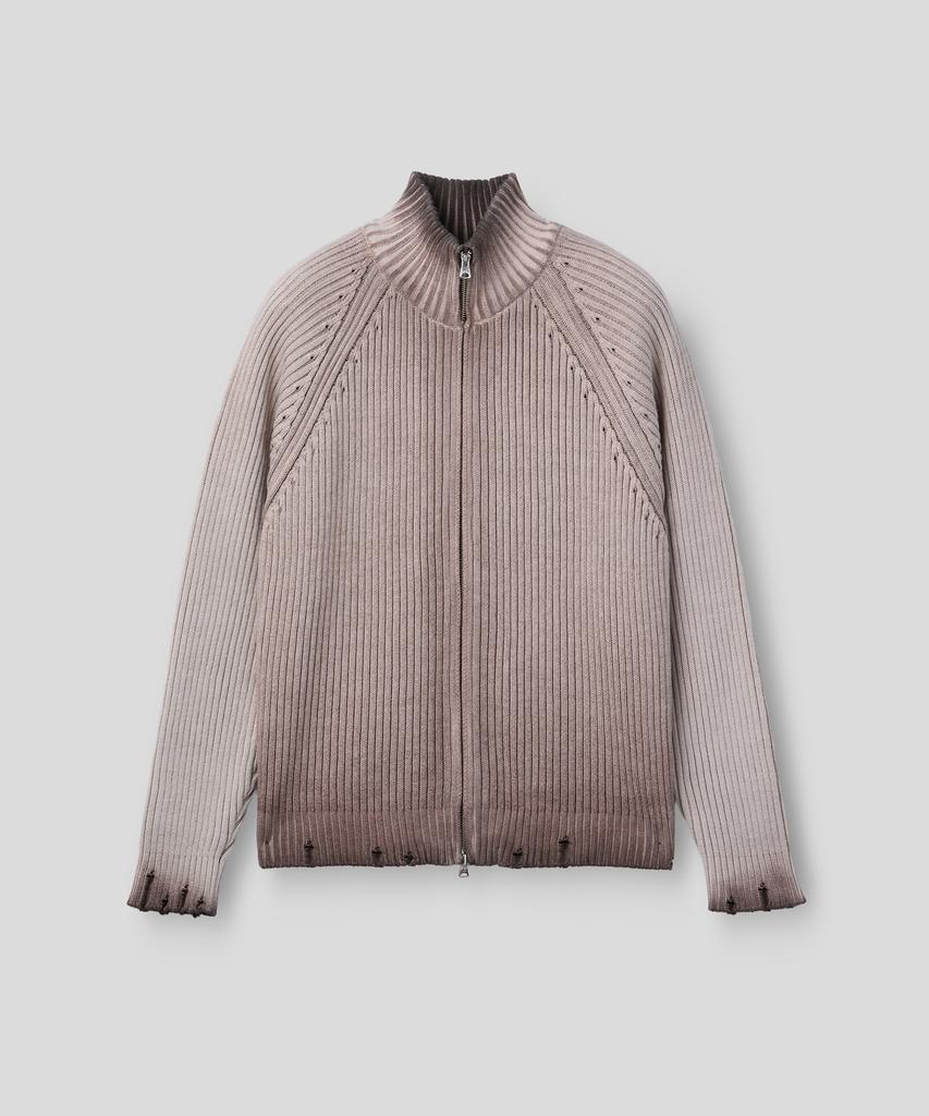 MMIC Musk Zip-Up Knit (Brown)