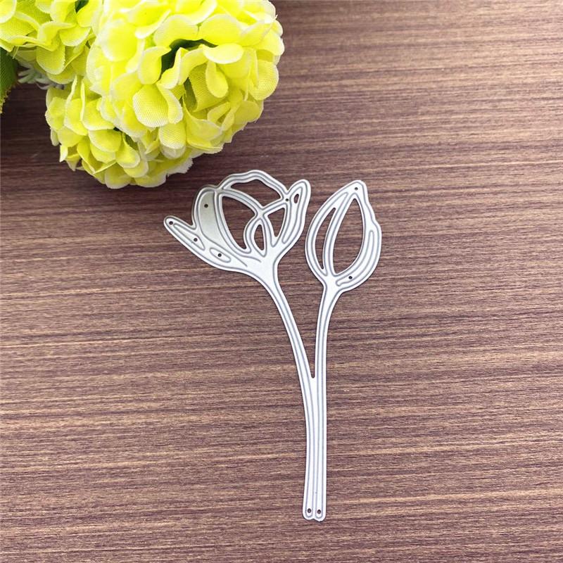 Flower Metal Cutting Dies Stencil Die Cut Scrapbooking Craft DIY Scrap Booking Paper Card
