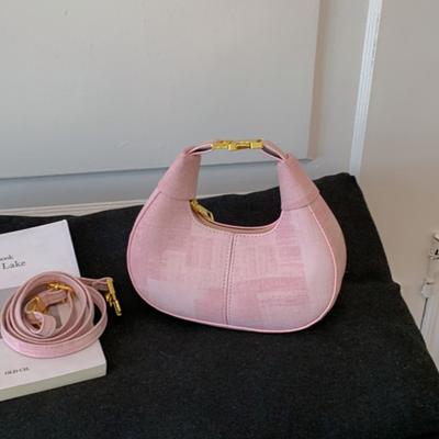Fashionable Casual Niche Handbag, Stylish Bag with A Unique Style, Single-shoulder Elegant Dumpling-shaped Bag