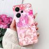 For Xiaomi Redmi Note 13 Pro Plus 5G Phone Case Redmi Note13 13 Pro 13 Pro+ 5G Elegant Floral Cat Soft Silicone Clear TPU Cases