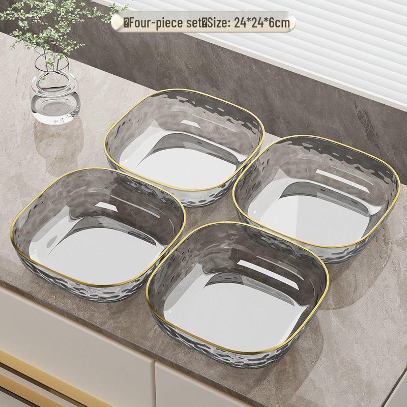 Luxury Unbreakable Fruit and Snack Plate for Living Room or Office