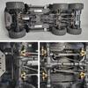 YEAHRUN Brass Axle Mount Suspension Links Stand for 1/10 RC Crawler Car TRX4 TRX6 Upgrade Parts