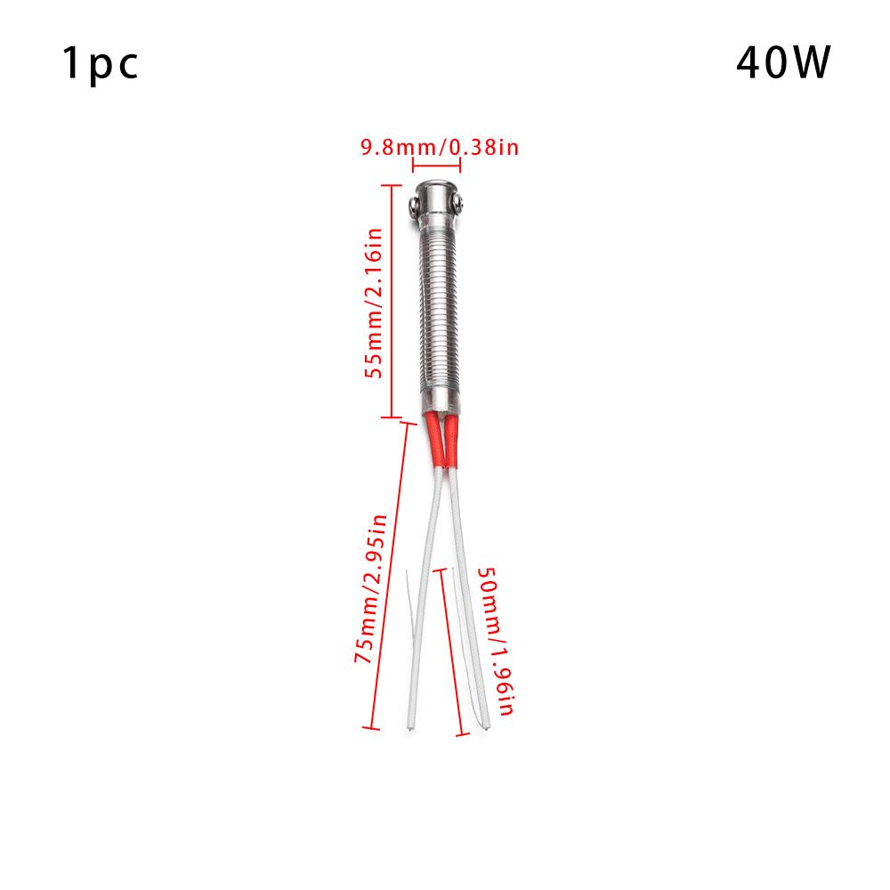 Hot Sale 30/40/60W Durable Soldering Iron Core Heating Element Replacement Weld Equipment Welding Tool Metalworking Accessory