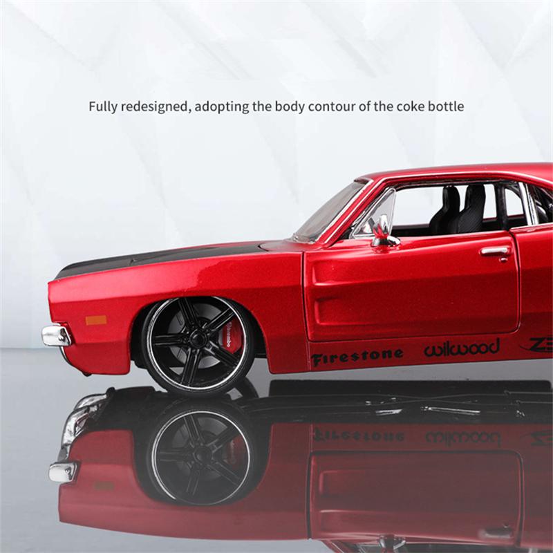 Maisto 1:24 1969 DODGE CHARGER R/T Alloy Sports Car Model Diecast Metal Racing Vehicles Car Model High Simulation Childrens Gift
