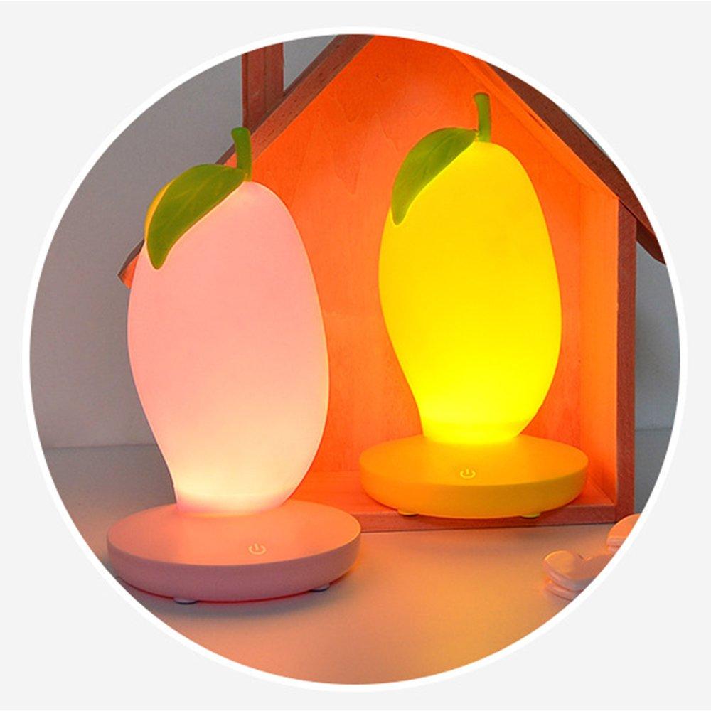Mango creativo forma USB pequeña luz nocturna Mango creativo forma USB pequeña luz nocturna