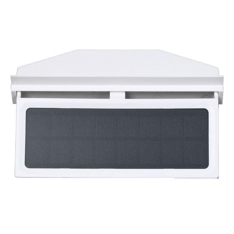 Solar Car Fan USB Rechargeable Exhaust Fan Air Circulation Cooling and Heat Dissipation High Wind Power 3 Head Ventilation Fan