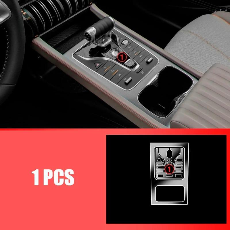 For BYD Atto 3 Yuan Plus 2023 2024 2025 Car Interior Center Console Transparent TPU Protective Film Anti-scratc Film Accessories