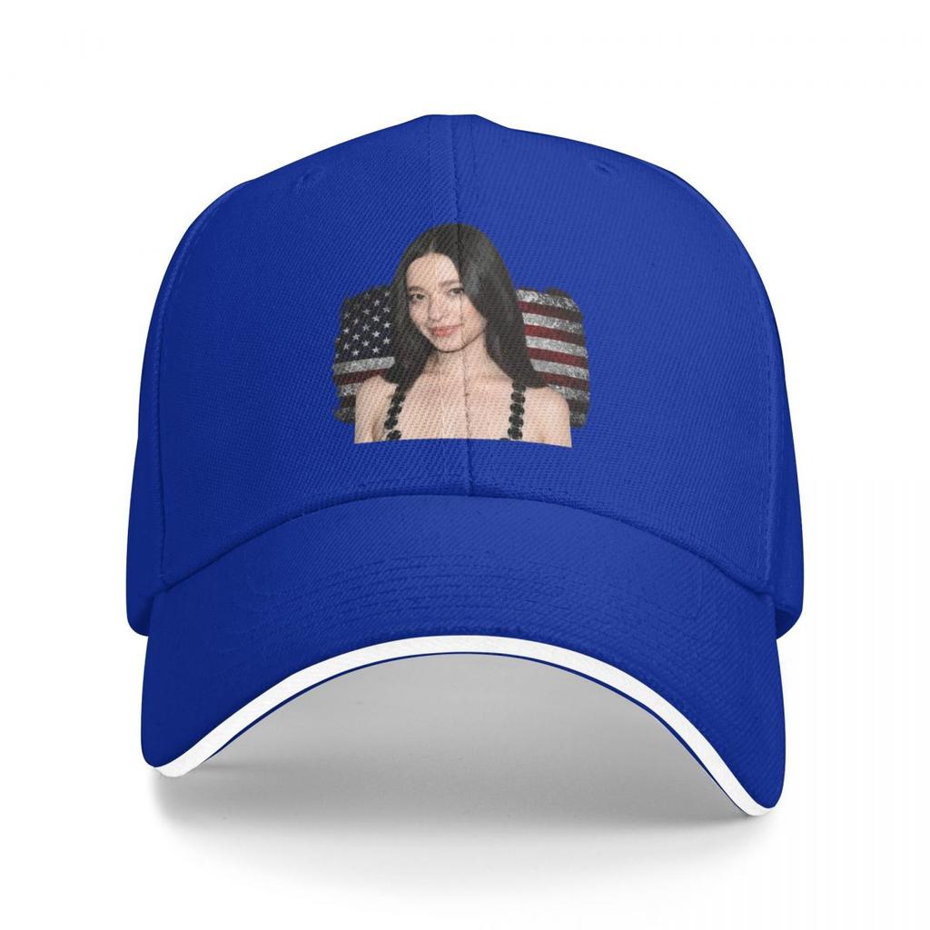 Baseball Caps Mikey Madison Flag Graphic Female Male Casual Spring Hats