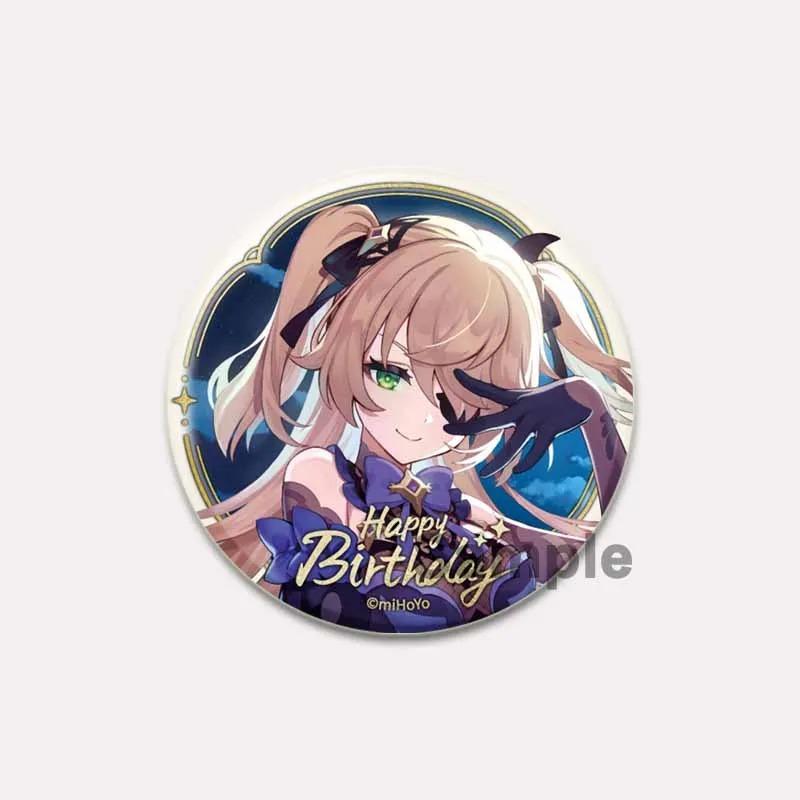 32/44/58mm Genshin Impact Tinplate Pin rotund desene animate Snap-in Brose pentru rucsac Cothes Accesorii Joc Anime Collection Badge Decorare