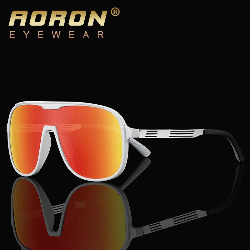 AORON Fashion Polarized Sunglasses Outdoor Classic Sports Driving Fishing Glasses for Men Women Anti Glare UV400 Eyeglasses