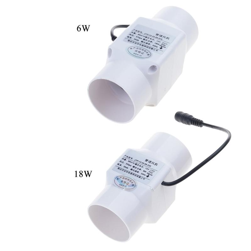 Quiet Operation Pipe Ventilation Fan Fit for Indoor Air Quality Improvement, Heating Cooling Mixing Flow Air Circulation