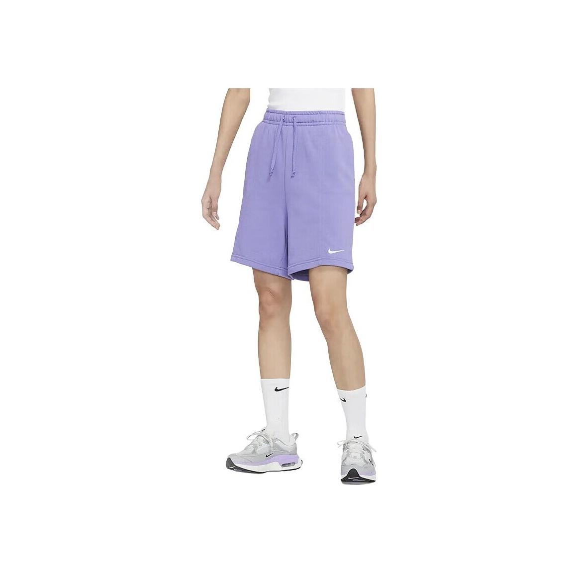 

Nike Breathable Comfortable Sports Knitted Casual Shorts Women shorts Purple FD6856-525 M