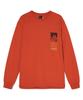TEMPUS STUDIO Handwritten Long Sleeve [Orange]