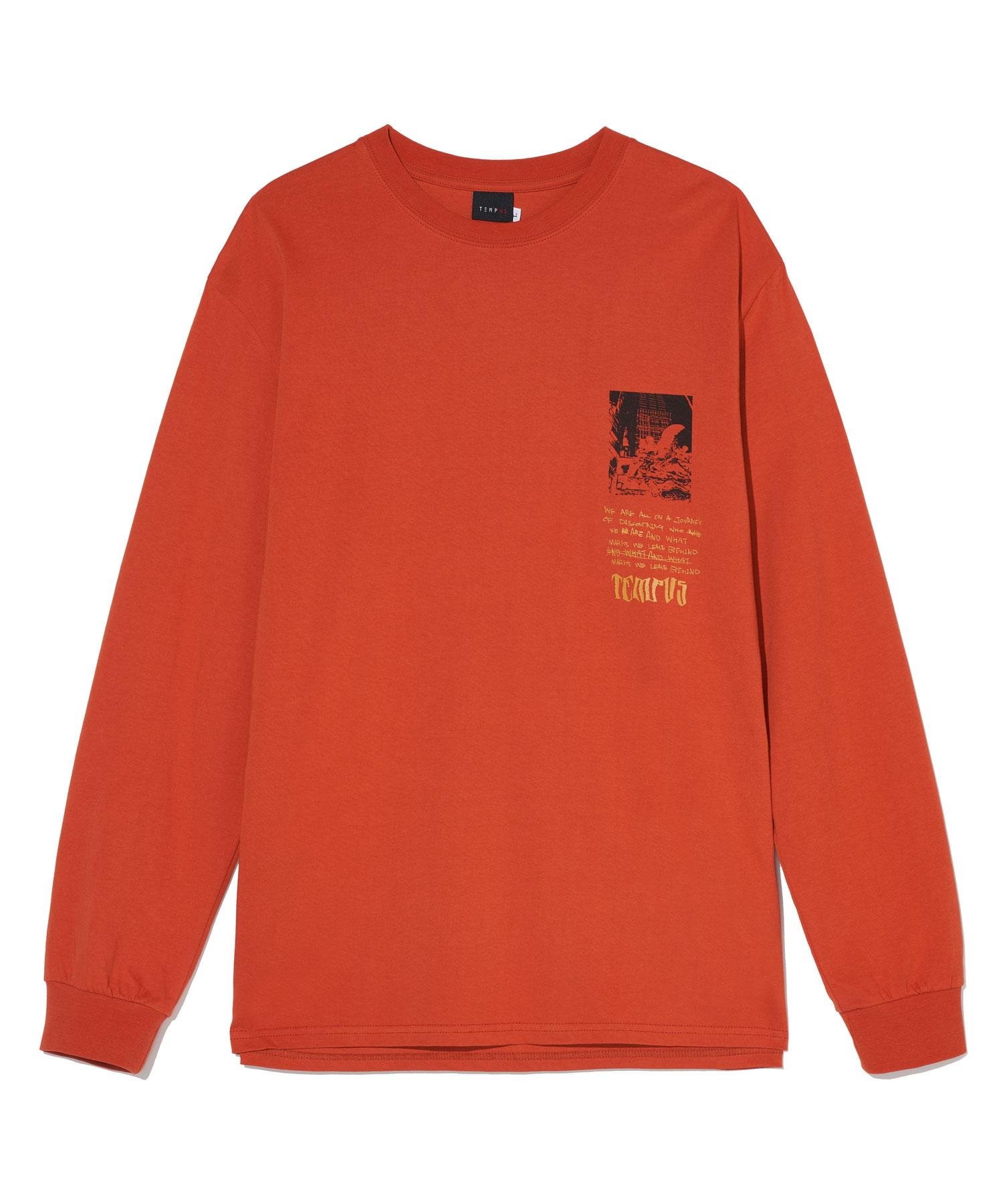 Tempus Studio Handwritten Long Sleeve [Orange] L