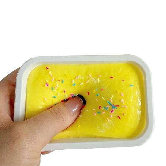 Yousheng Ice Cream Cake Squeeze Toy, Slow Rising Ice Cream Cake Stress Relief Toy, Simulation Dessert Food Pinch Toy for