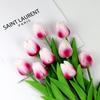 Real Touch Multicolor Artificial Tulips, Fake Tulip Flowers for Home Wedding Decor