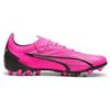 New PUMA Ultra Ultimate Mg Football Shoes 'Pink White' 107749-01