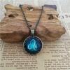 Ebay Fashion Vintage Copper Time Gemstone Twelve Constellation Necklace Sweater Chain