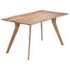 Day and Night - Day and Night Solid Acacia Wood Dining Table 140x80x76 Cm