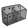 Magnetic Pen Holder Multifunctional Large Capacity Metal Mesh Pencil Cup Holder for Cabinet Dry Erase Board