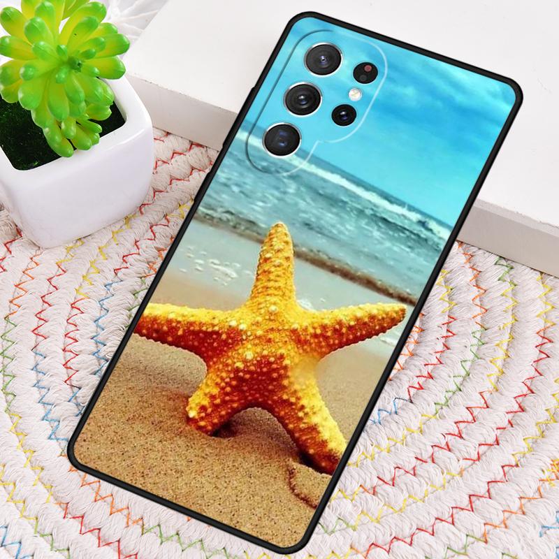 Beach Starfish Phone Case for Samsung Galaxy note 10 pro S26 Ultra S23 S24 FE S25 S21 S22 PLUS shockproof Cove