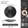 Japanese Ceramic Retro Dining Plate for Pasta, Steak, and Desserts