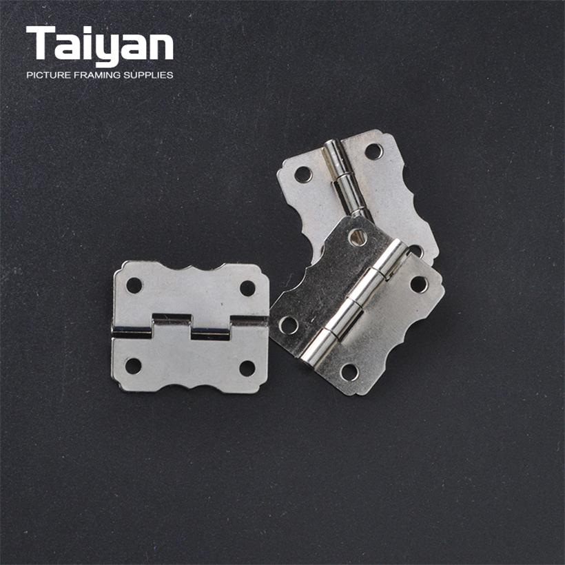 Decorative Silver Butterfly Hinge with 4 Holes for Picture Frame Window Door Hardware