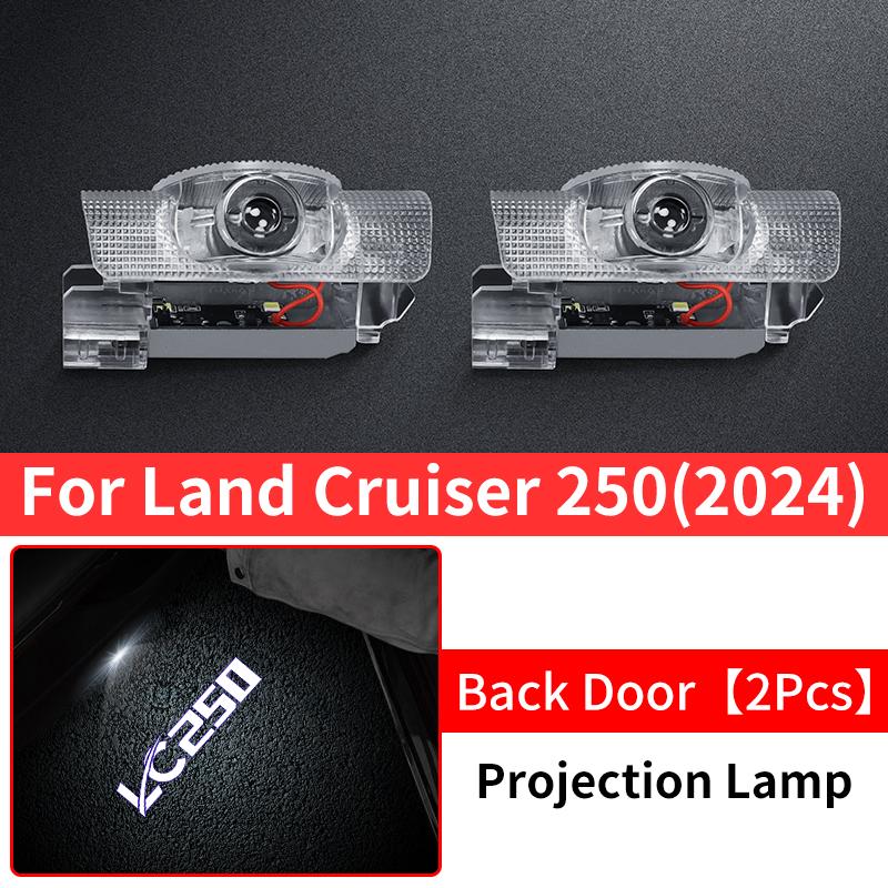 For 2024 2025 Toyota Land Cruiser 250 Prado LC250 First Edition 1958 Door welcome lamp Modification Interior Upgrade Accessories