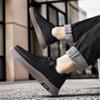 Men'S Thick Sole Casual Shoes Spring New Breathable Soft-Sole Anti-Slip Outdoor Walking Shoes White Flat Shoes Sports Board Shoe
