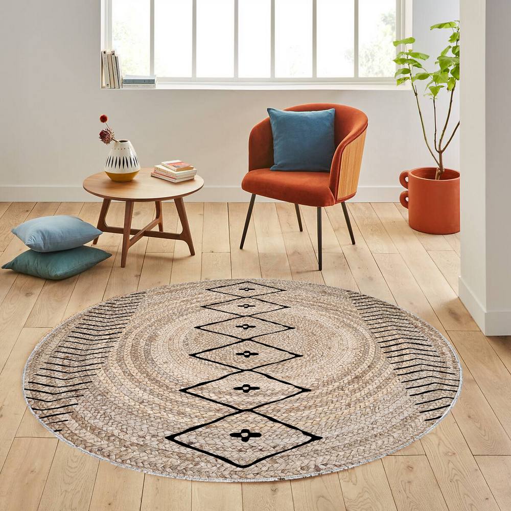 

Mosimoso Home RC1352 Ковер с принтом на подошве в горошек 100x100 cm