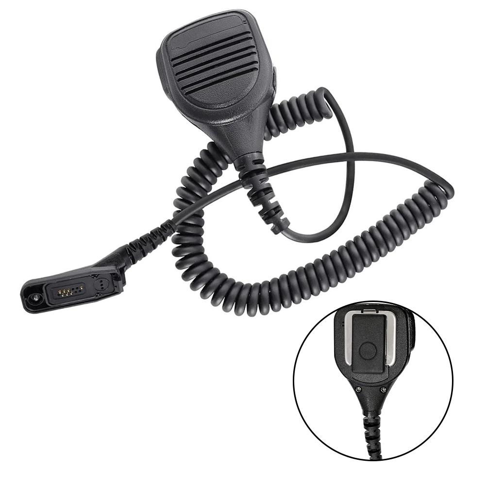 Speaker Mic for Outdoor For Radios XPR6550 XPR7350e XPR7550e APX6000 APX7000 APX8000 APX4000 Dust and Water Resistant