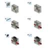 BrickBounty 3pcs 6588 Gearbox Technical Parts Power Functions Pre-Assembled STEM Building Blocks MOC Buggy Sports Car