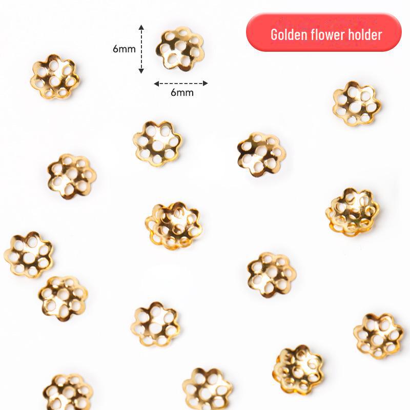 Mädchen Glasperlen DIY Schmuckset: 7mm Pädagogisches Handgemachtes Armband Spielzeug