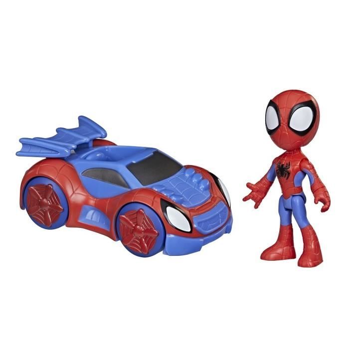 Figurine Spidey avec Arachno-bolide - MARVEL - pour enfants à partir de 3 ans