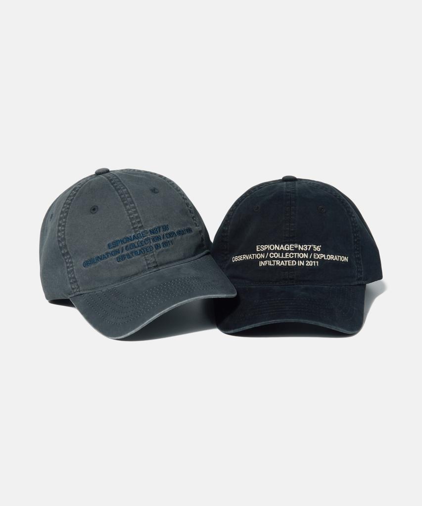 ESPIONAGE Oce Logo Vintage Cap Black