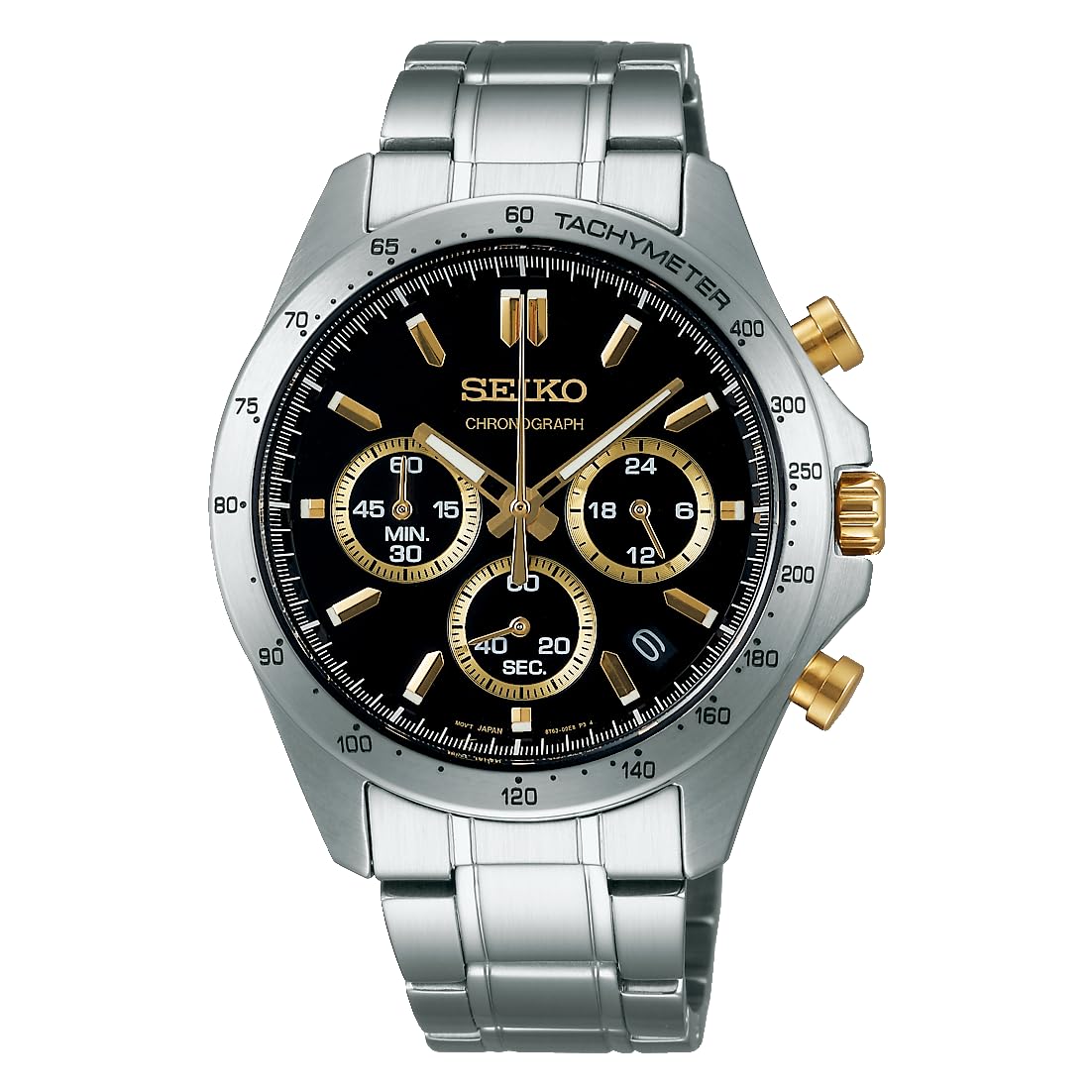 

[Часы Seiko] Часы Seiko Selection Quartz Chronograph (3 горизонтальных глаза) SBTR015 Мужской серебристый