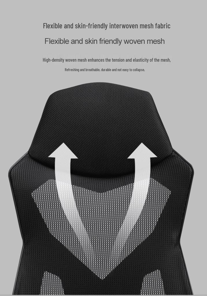 Ergonomic Reclining E-sports & Office Chair - Comfortable High Back for Long Sitting