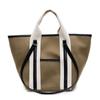 Women's 2025 Canvas Shoulder Tote Bag - High-Capacity, Handbag & Commuter Style