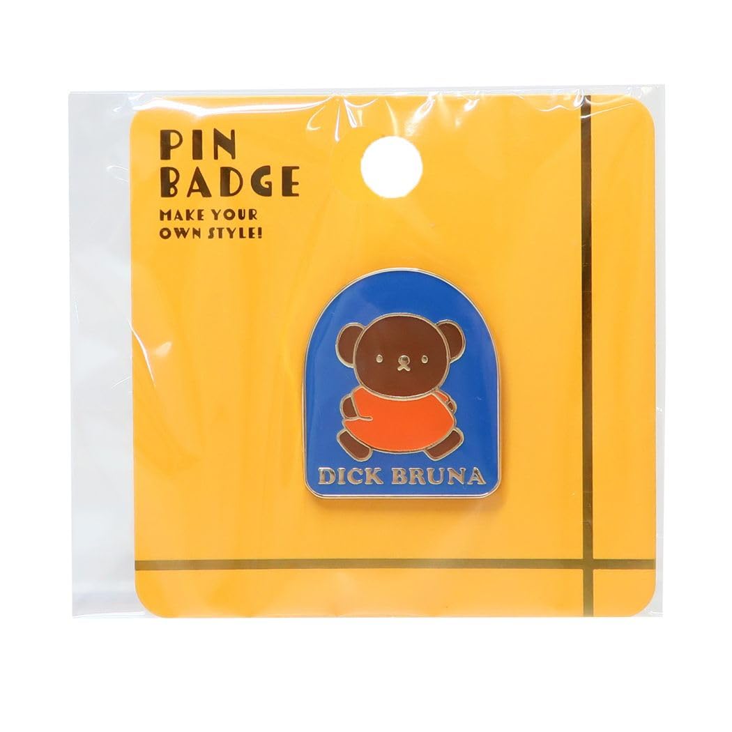 Miffy [Pin Badge] PinBoris Walking Dick Bruna