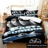 3D Print Fast and Furious Comfortable Duvet Quilt Cover Pillowcase Bedding Set Children Bedroom Decoration Home Textile