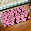 Cute Pink Pig Carpet Mat - Cartoon Animal Pattern Anti Slip Floor Carpet Used for Living Room Bedroom Home Decoration